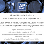 Voeux de l'APMAC Nouvelle-Aquitaine