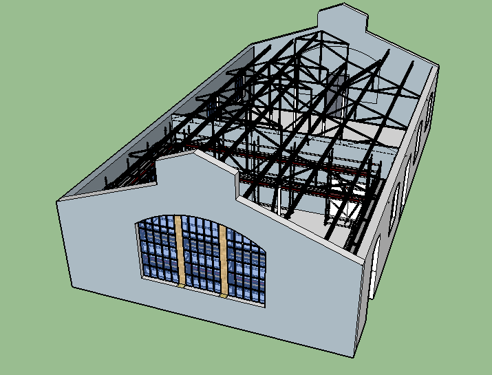 2018 : Réaménagement de la grande halle