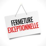 Fermeture au public