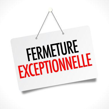 Fermeture au public